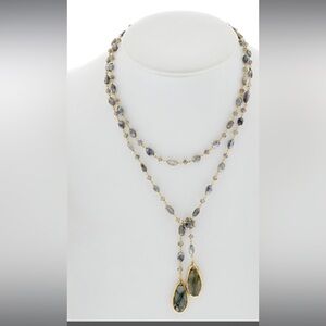 DESIGNER JEWELRY!!!!

Rachel Reinhardt 14K over Silver Labradorite Laria NWT